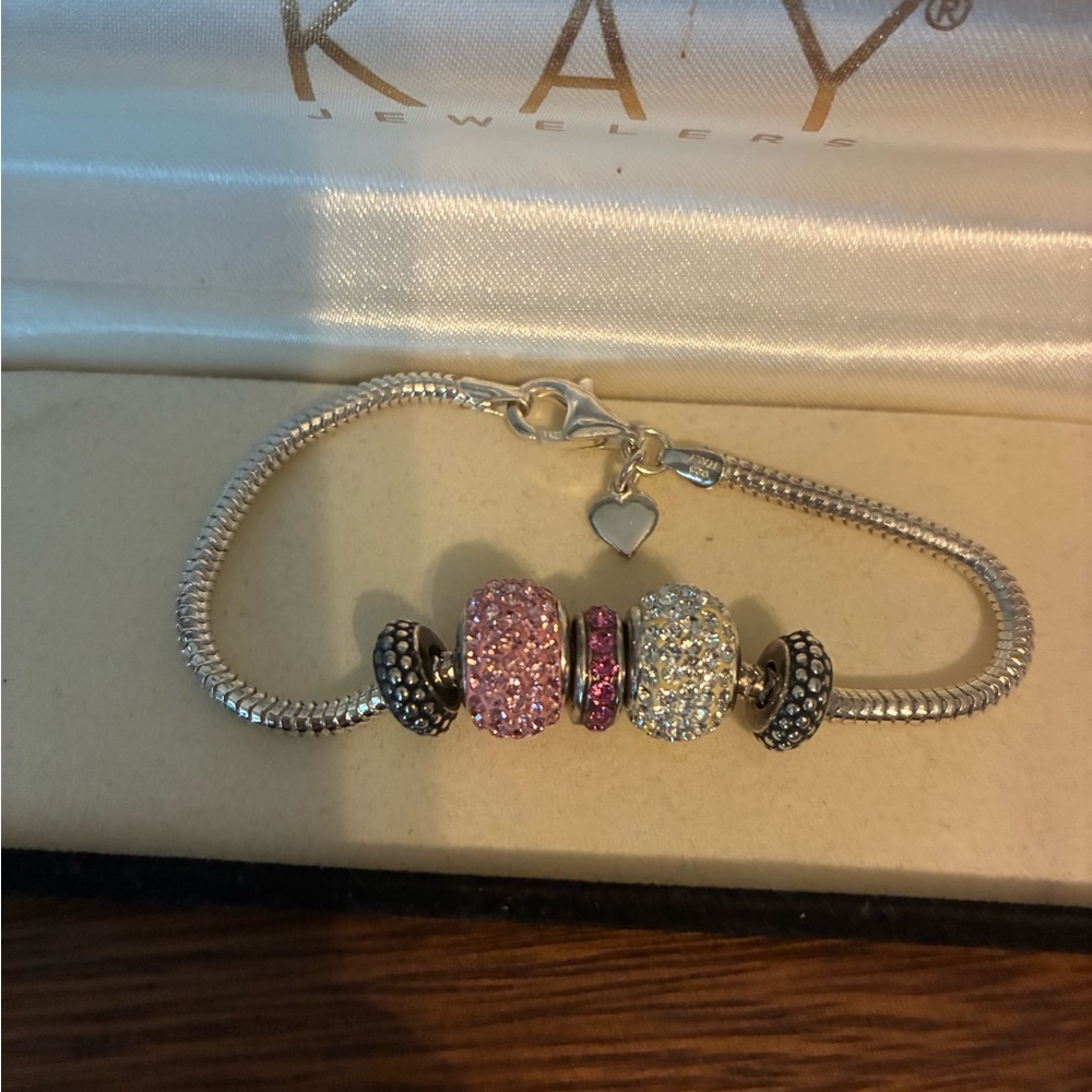Kay Jewelers charm bracelet